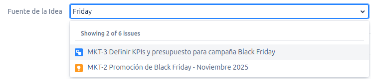 vista de la busqueda