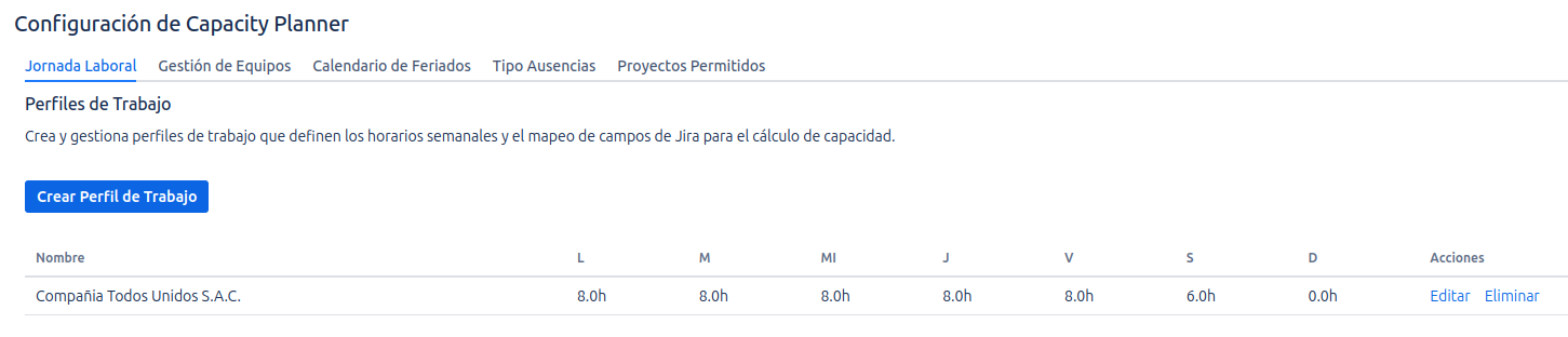 Gestión de Perfiles de Trabajo v1.1.0