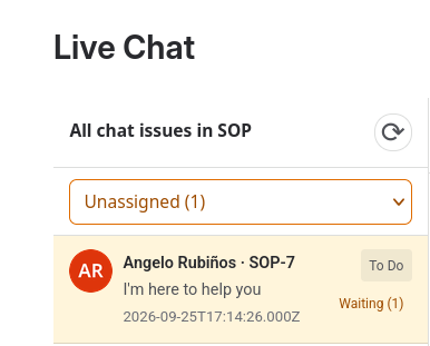 Agent conversation queues