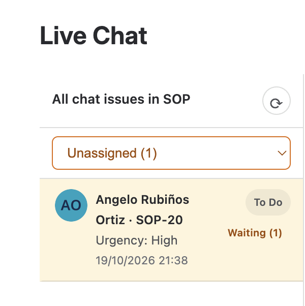 Agent conversation queues