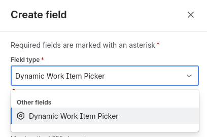 select issue picker
