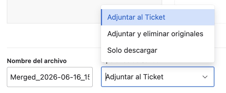 Output options