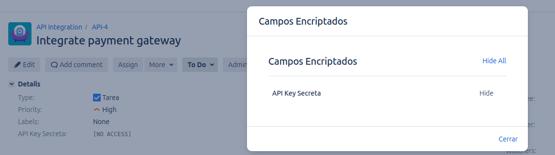full view of field configuration