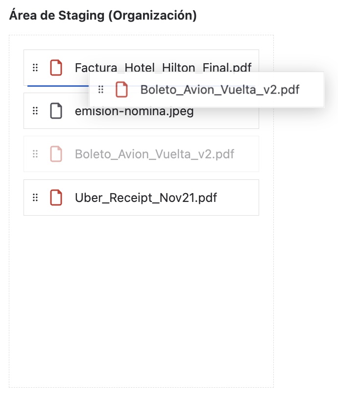 Changing the order of a pdf