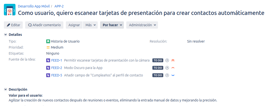 view of selected values