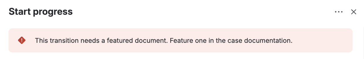 Transition rejected by the validator