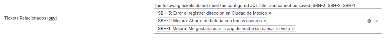 Invalid work item alert