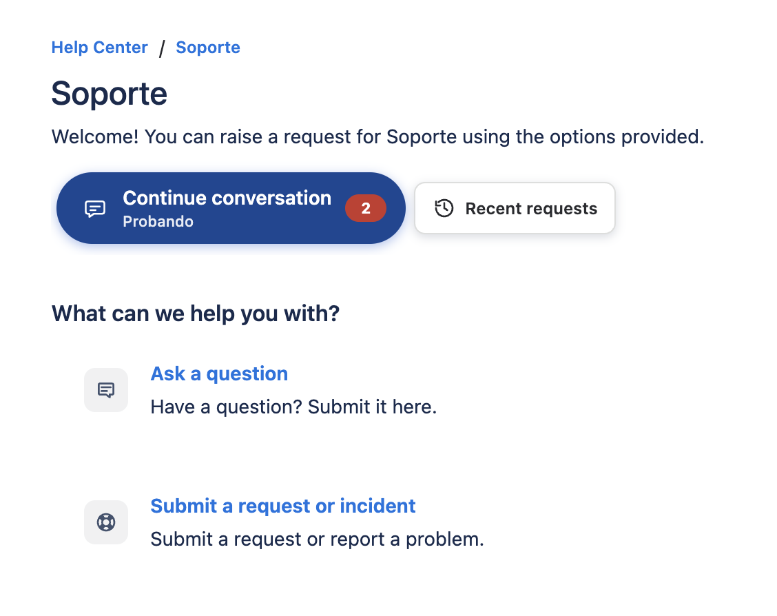 New messages counter on the chat button